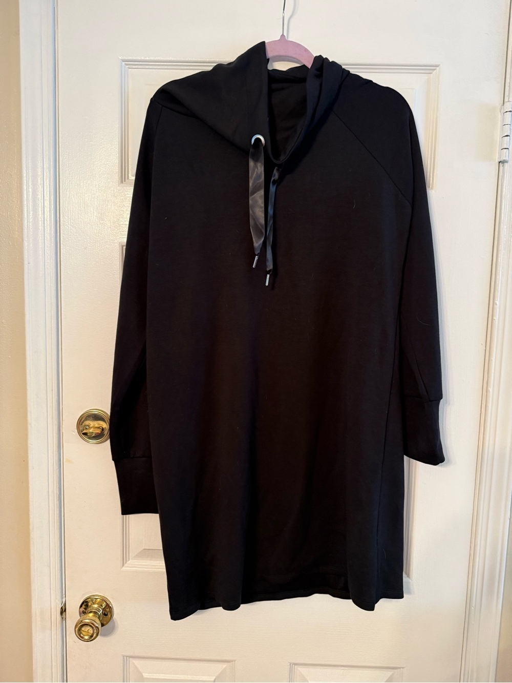 Express Black Long Sleeve Dress